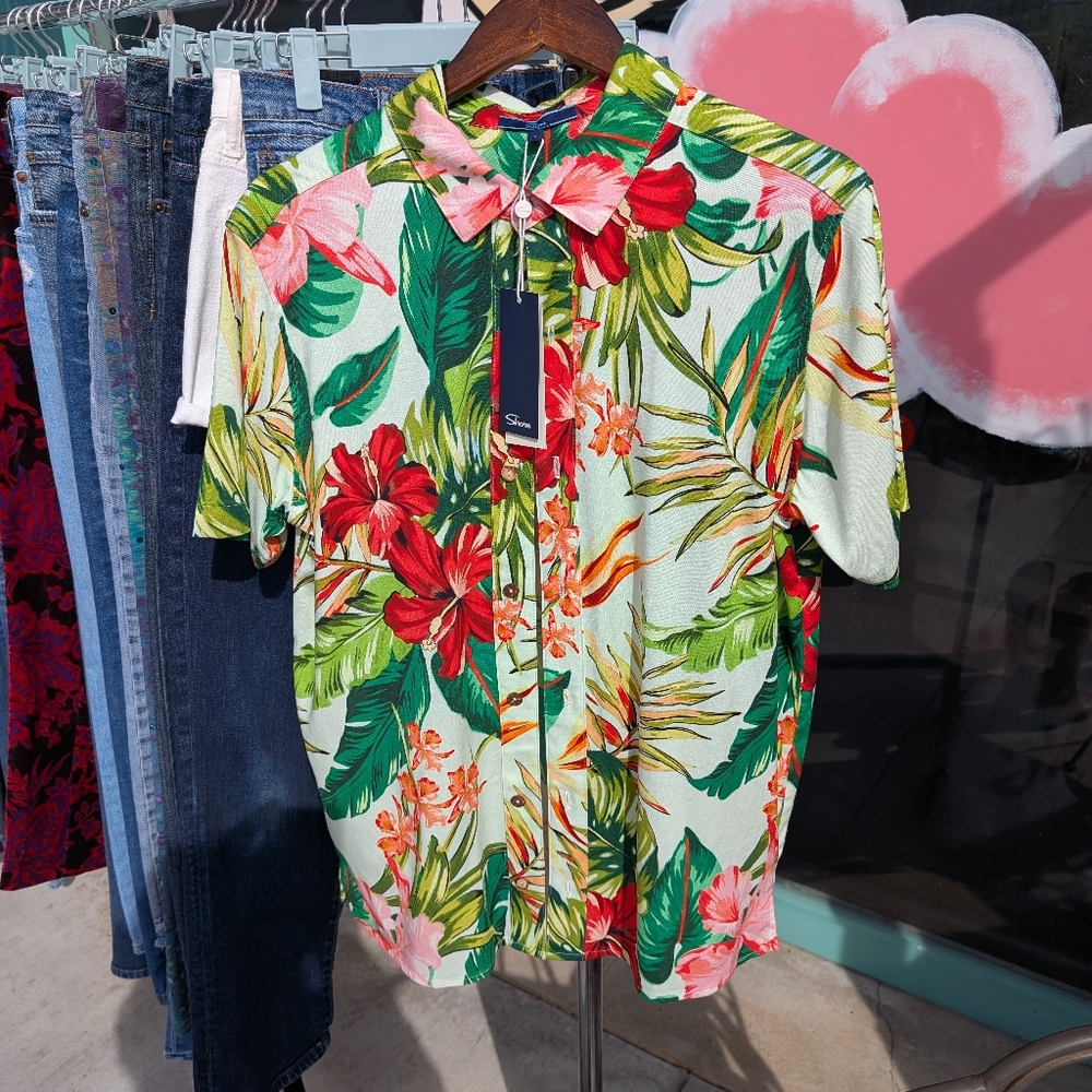 Men camp shirt Shore